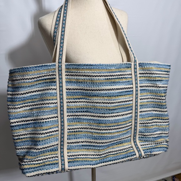 America & Beyond • Grecian Nights Evil Eye Beaded Tote Bag New - Picture 5 of 14